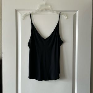 A&F satin tank top